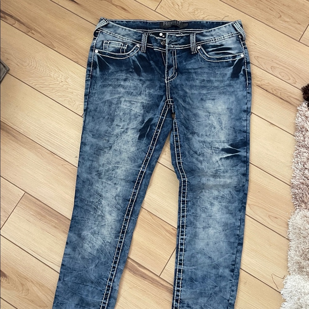 Premier Women’s Dark Blue Denim Jeans